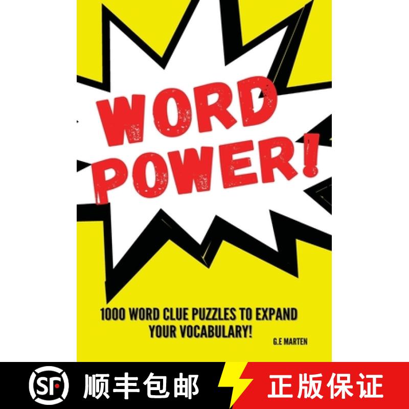 【3-4周达】Word Power!: 1000 Word Puzzles to Expand your Vocabulary [9798218262471]