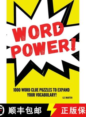 【3-4周达】Word Power!: 1000 Word Puzzles to Expand your Vocabulary [9798218262471]