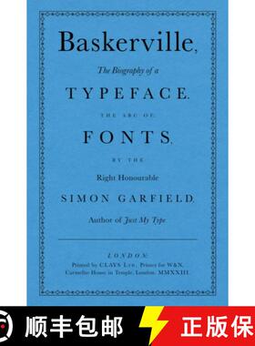 【3-4周达】Baskerville: The Biography of a Typeface (The ABC of Fonts) [9781399609272]