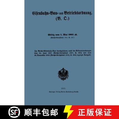 【3-4周达】Eisenbahn-Bau- und Betriebsordnung [9783662237922]