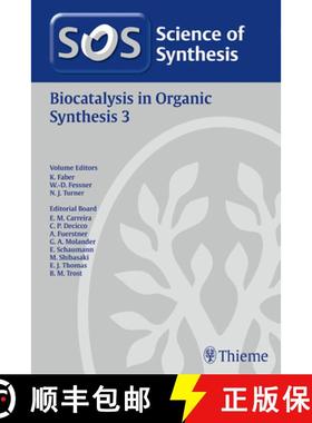 【3-4周达】2014/7Science of Synthesis: Biocatalysis in Organic Synthesis Vol. 3 [9783131746610]
