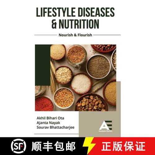 【3-4周达】精装 Life Style Diseases & Nutrition Nourish & Flourish [9789348642318]