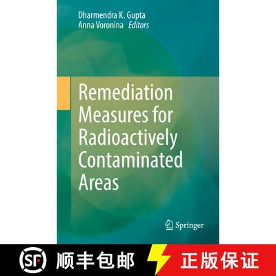 【3-4周达】精装 Remediation Measures for Radioactively Contaminated Areas [9783319733975]