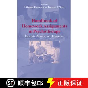 【3-4周达】Handbook of Homework Assignments in Psychotherapy : Research, Practice, and Prevention [9781441939951]