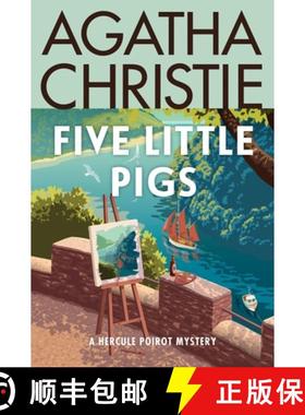 【3-4周达】Five Little Pigs: A Hercule Poirot Mystery: The Official Authorized Edition [9780063375888]