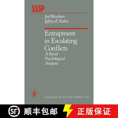 【3-4周达】Entrapment in Escalating Conflicts : A Social Psychological Analysis [9781461295518]