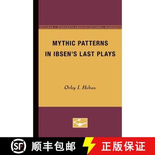 Ibsen 9780816657896 4周达 Plays Last Patterns Mythic