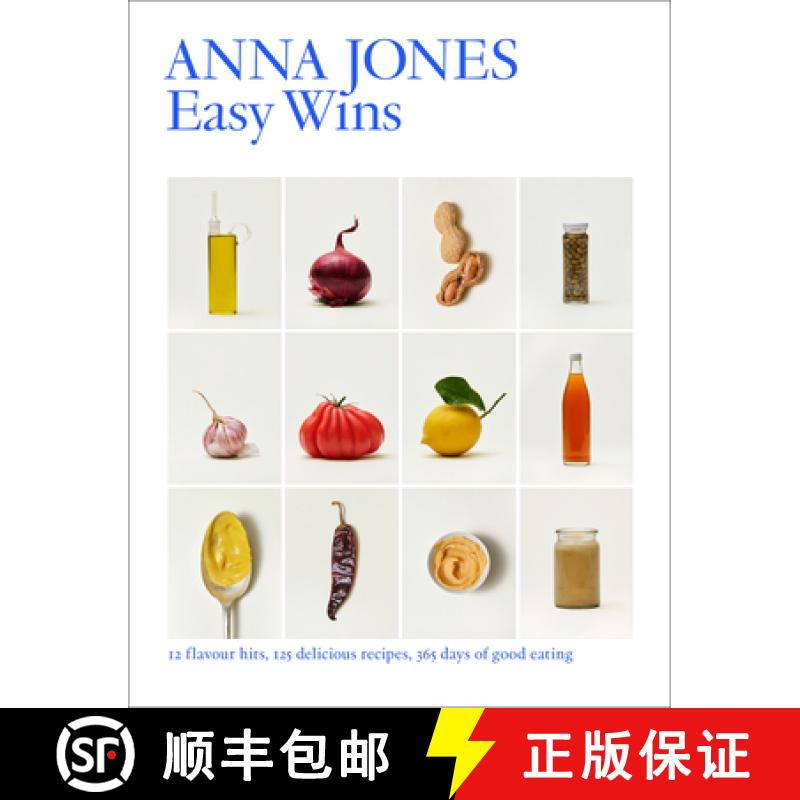 【3-4周达】EASY WINS HB : 12 flavour hits, 125 delicious recipes, 365 days of good eating [9780008526658]