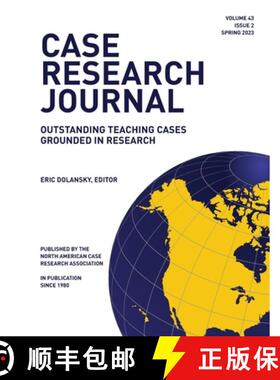 【3-4周达】Case Research Journal: 43(2): Outstanding Teaching Cases Grounded in Research [9781737758662]