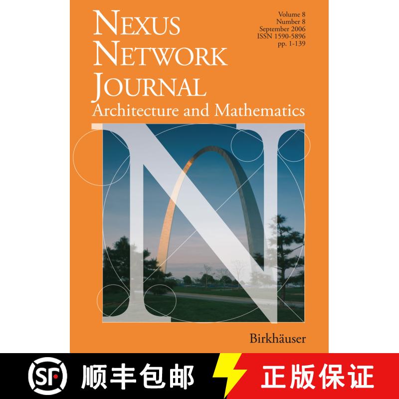【3-4周达】Nexus Network Journal 8,2: Architecture and Mathematics [9783764377618]图片