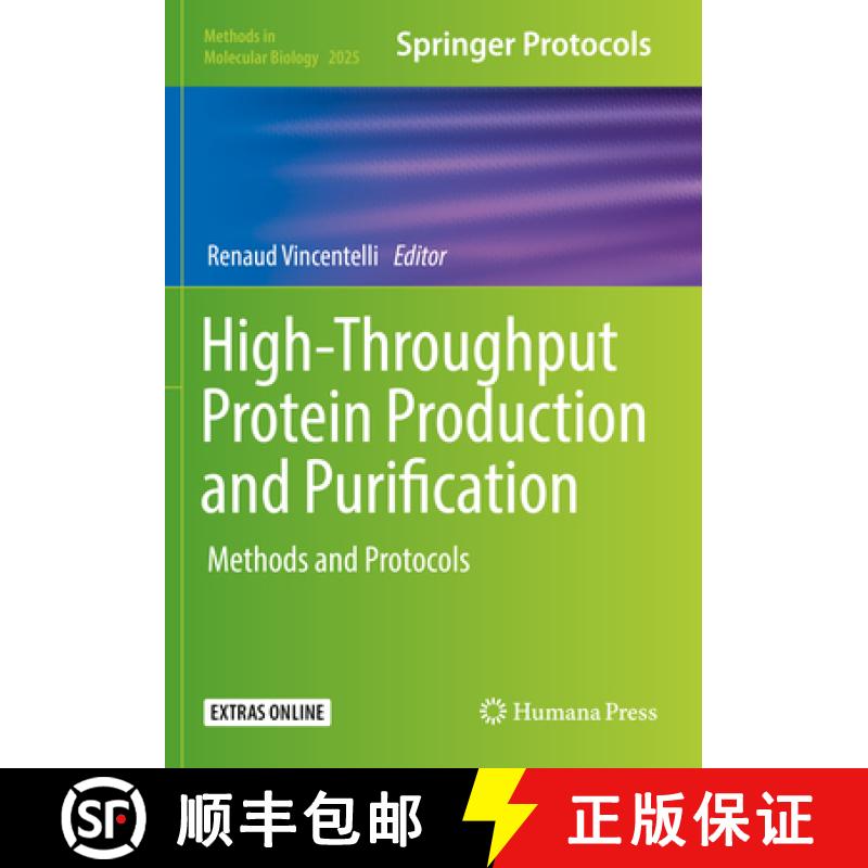 【3-4周达】High-Throughput Protein Production and Purification: Methods and Protocols [9781493996261]