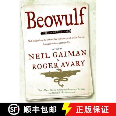 【3-4周达】Beowulf: The Script Book [9780061350160]