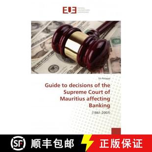 Court Guide the 预订 Mauritius 9786138401643 decisions Banking affecting Supreme