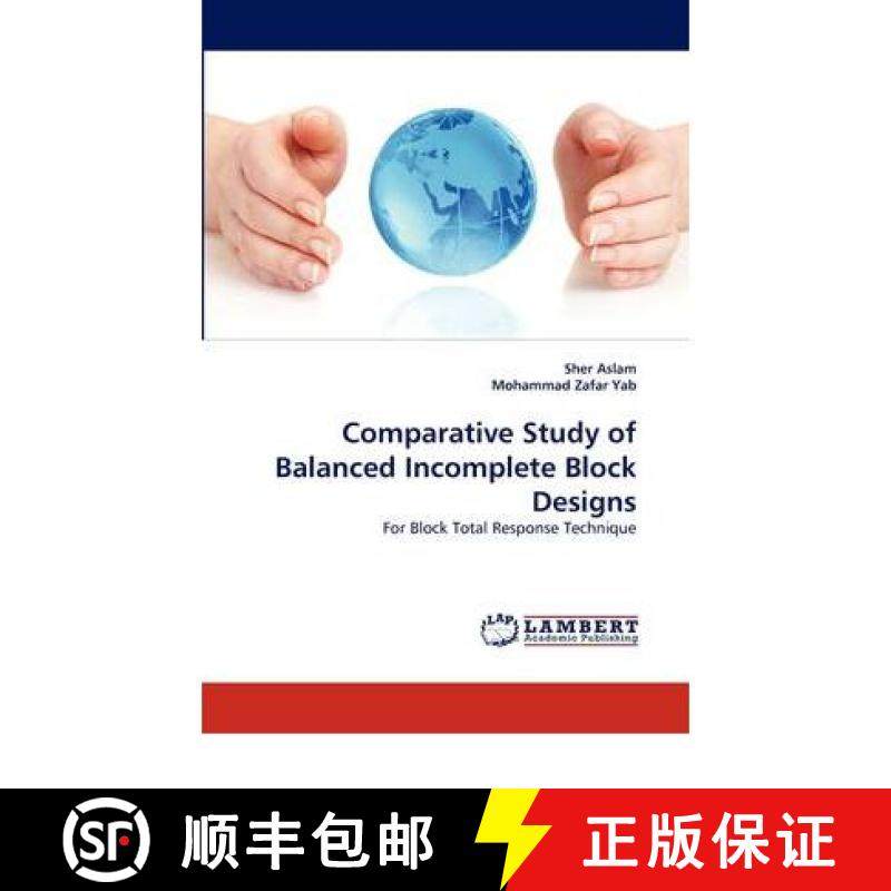 预订 Comparative Study of Balanced Incomplete Block Designs [9783844310436]