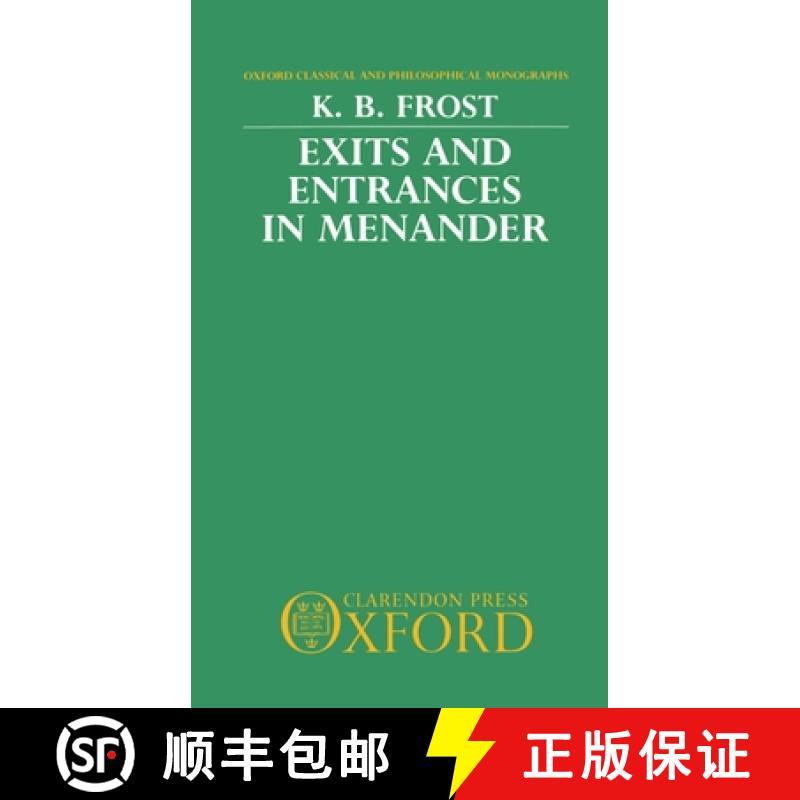 【3-4周达】Exits and Entrances in Menander [9780198147237]