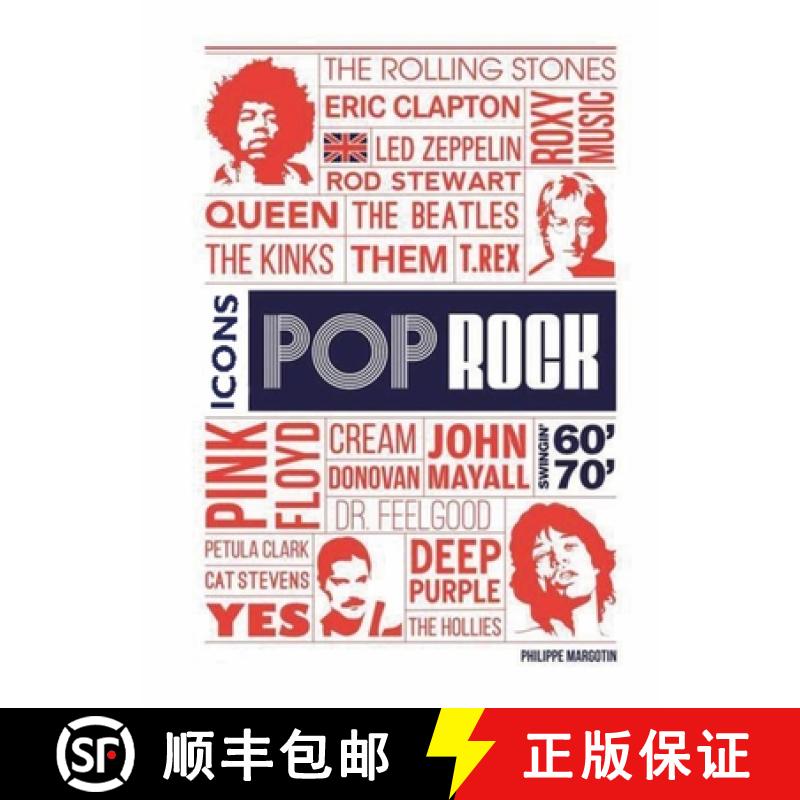 【2-3周达】Pop Rock Icons: London's Swingin' 60s and 70s [9781913641269]