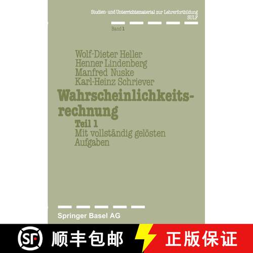 【3-4周达】Wahrscheinlichkeitsrechnung Teil 1 : Mit vollständig gelösten Aufgaben [9783764311063]