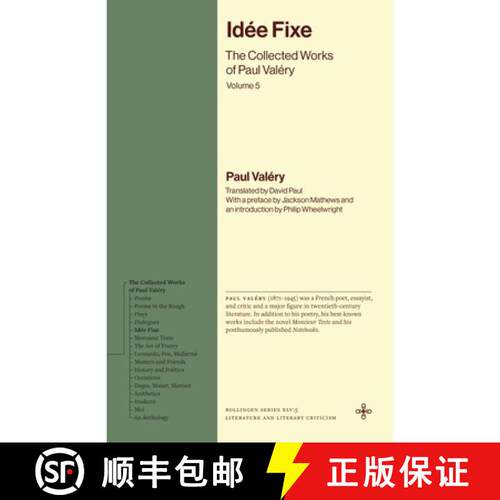 【3-4周达】精装 Idée Fixe – The Collected Works of Paul Valéry, Volume 5 [9780691292878]