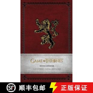 House 9781683836643 4周达 Notebook Ruled Lannister Thrones Game