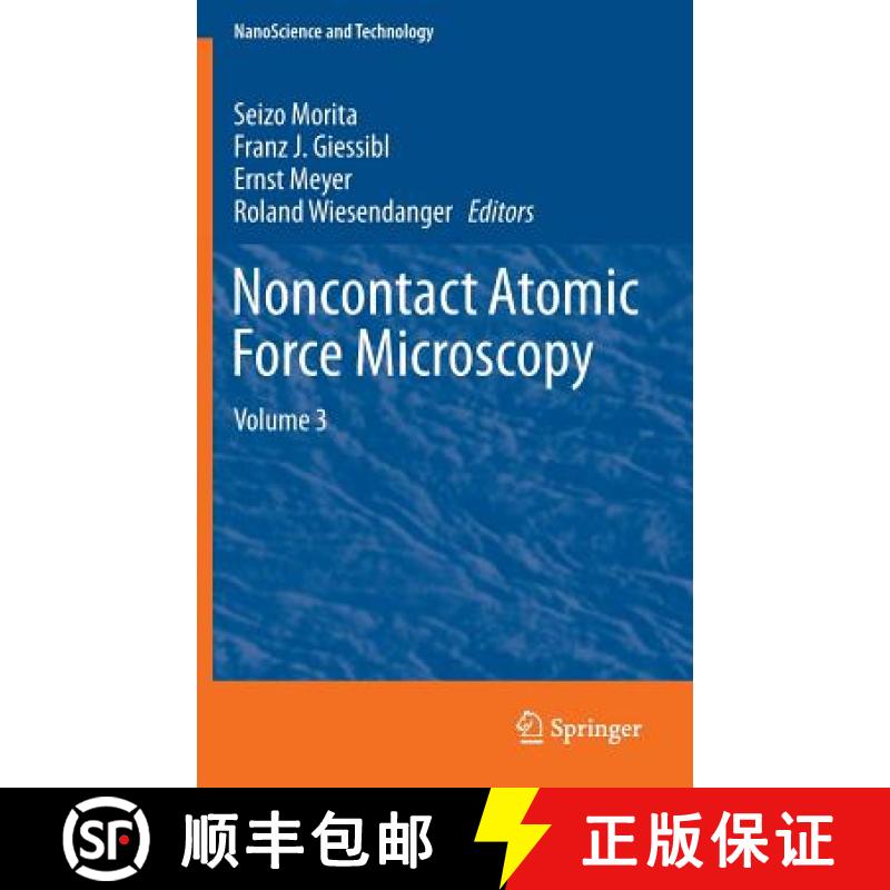 【3-4周达】Noncontact Atomic Force Microscopy : Volume 3 [9783319155876]