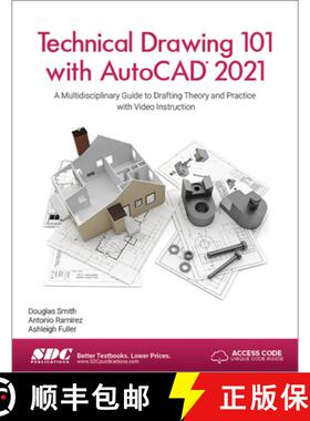 【3-4周达】Technical Drawing 101 with AutoCAD 2021 [9781630573423]