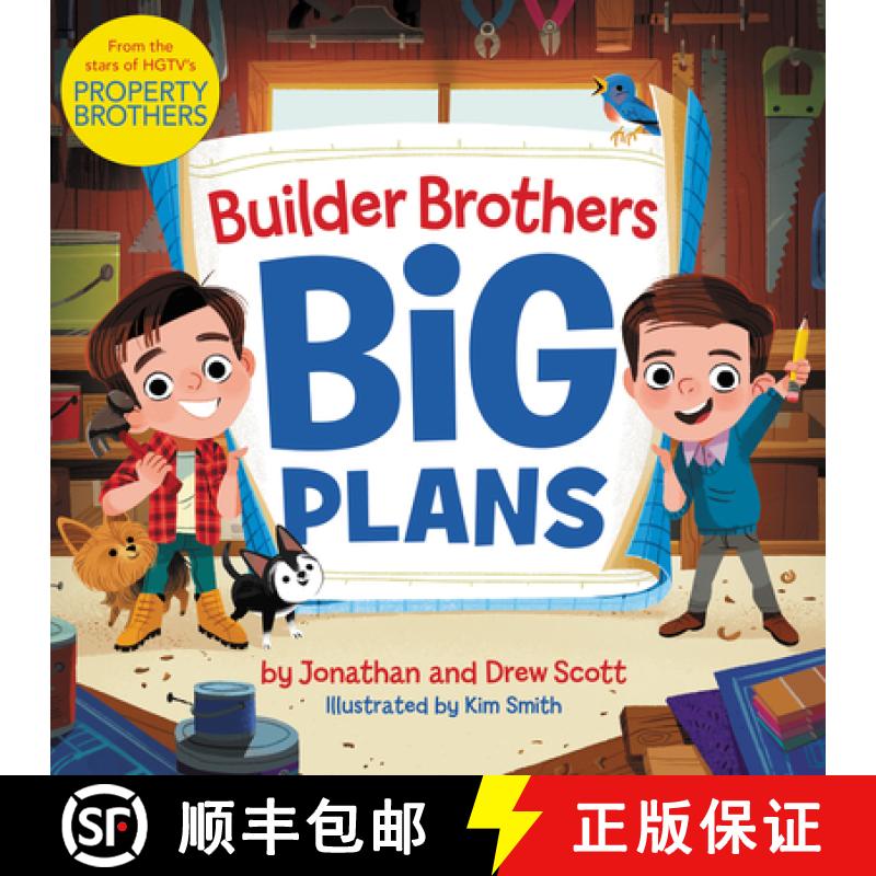 【3-4周达】Builder Brothers: Big Plans [9780062846624]