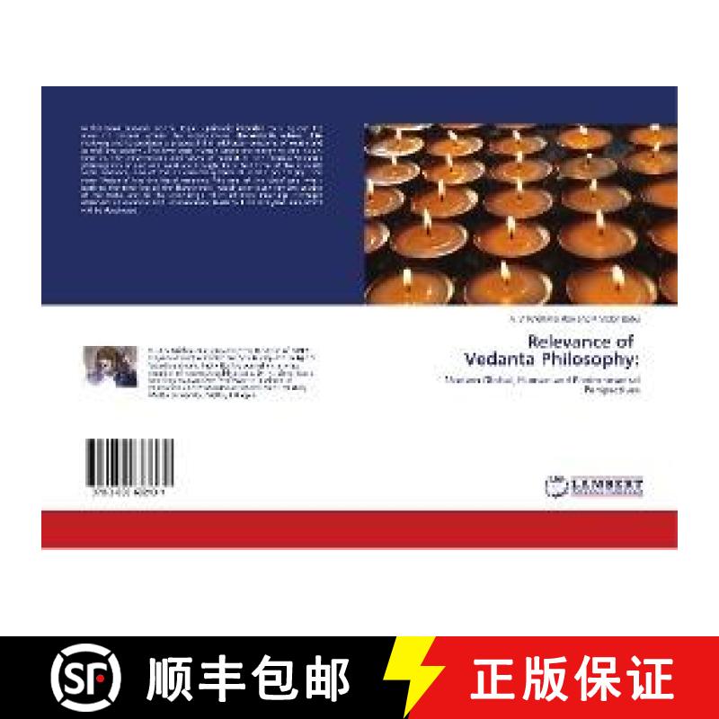 预订 Relevance of Vedanta Philosophy: [9783659682131]