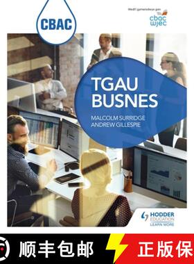 【3-4周达】CBAC TGAU Busnes (WJEC GCSE Business Welsh-language edition) [9781510417137]