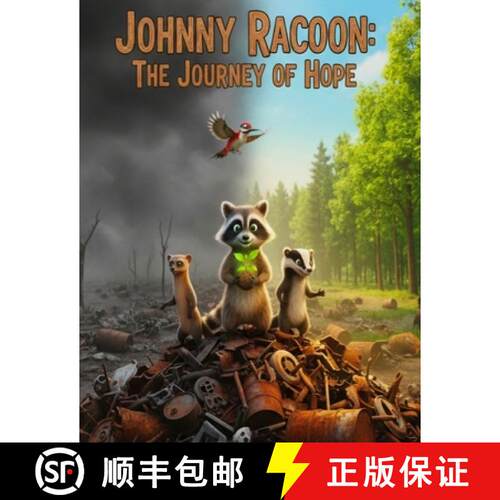 【3-4周达】Johnny Racoon: The Journey of Hope [9798295606403]