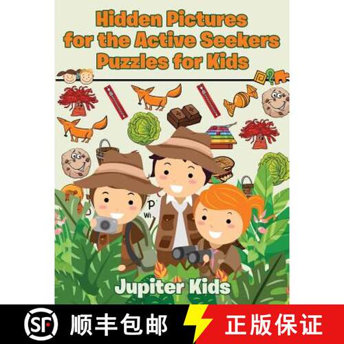 【3-4周达】Hidden Pictures for the Active Seekers : Puzzles for Kids [9781541933194]
