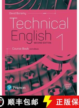 【3-4周达】Technical English 2nd Edition Level 1 Course Book and eBook [9781292424460]
