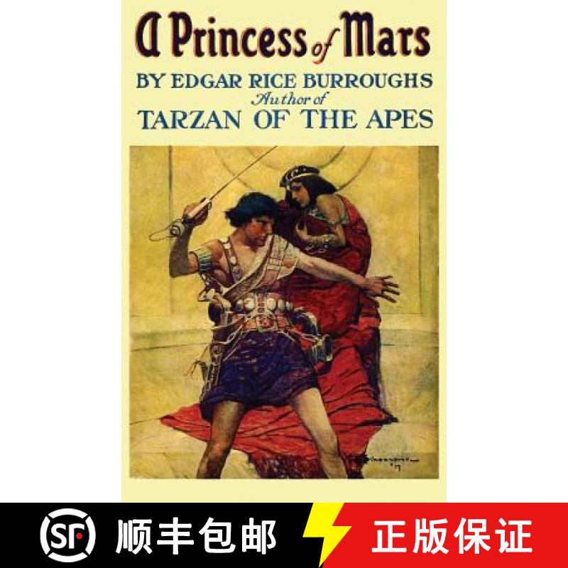【2-3周达】A Princess of Mars (Facsimile Edition) [9781434440020]