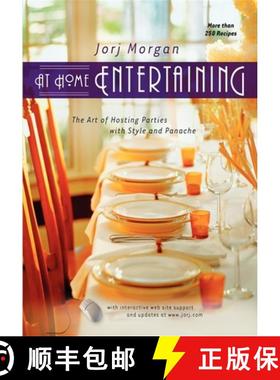 【3-4周达】At Home Entertaining : The Art of Hosting a Party with Style and Panache [9781581823066]
