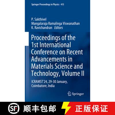 【3-4周达】Proceedings of the 1st International Conference on Recent Advancements in Materials Scienc... [9783031699658]