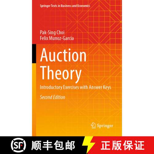 【3-4周达】Auction Theory: Introductory Exercises with Answer Keys (Second Edition 2025) [9783031932731]