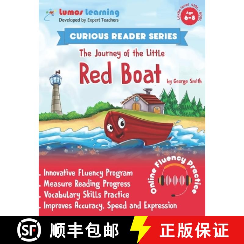 【3-4周达】Curious Reader Series: The Journey of the Little Red Boat: A Story from the Coast of Maine [9781949855005]