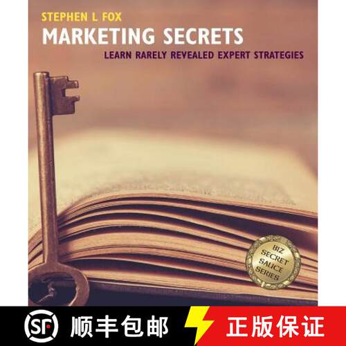【3-4周达】精装 Marketing Secrets: Learn Rarely Revealed Expert Strategies [9780998913711]