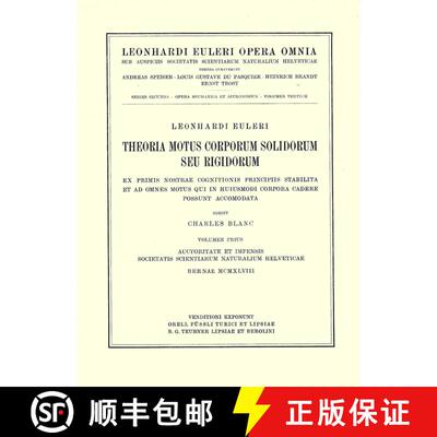 【3-4周达】Theoria motus corporum solidorum seu rigidorum ex primis nostrae cognitionis principiis st... [9783764314323]