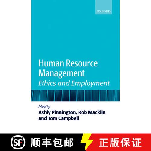 【3-4周达】Human Resource Management: Ethics and Employment [9780199203796]