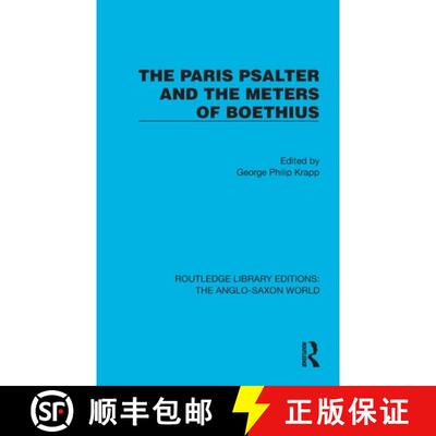 【3-4周达】精装 The Paris Psalter and the Meters of Boethius [9781032541020]