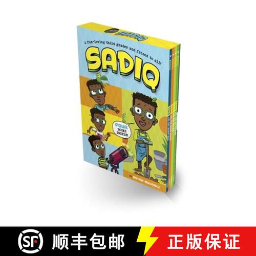 预订 Sadiq Boxed Set: Sadiq and the Desert Star / Sadiq and the Fun Run / Sadiq and the Green Thumbs ... [9781666393408]