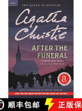 【3-4周达】After the Funeral: A Hercule Poirot Mystery: The Official Authorized Edition [9780062357311]