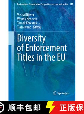 【3-4周达】Diversity of Enforcement Titles in the EU [9783031471070]