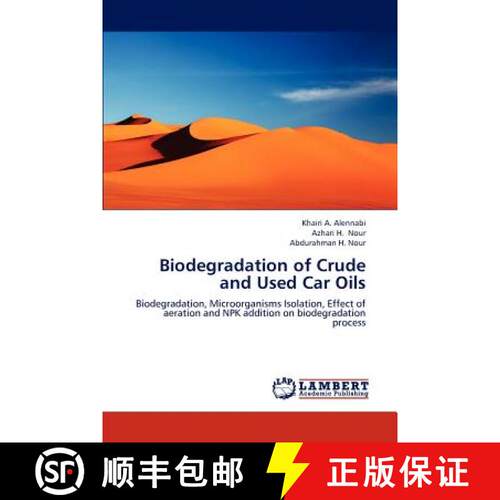 预订 Biodegradation of Crude and Used Car Oils [9783659209048]