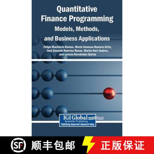 【3-4周达】精装 Quantitative Finance Programming: Models, Methods, and Business Applications [9798337383729]