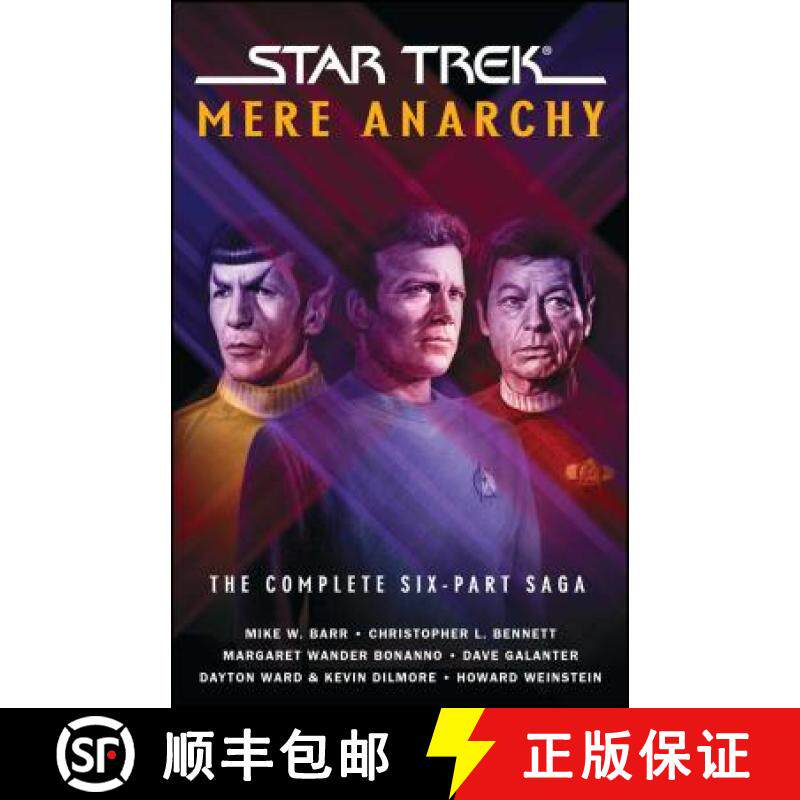 【3-4周达】Star Trek: Mere Anarchy [9781416594949]