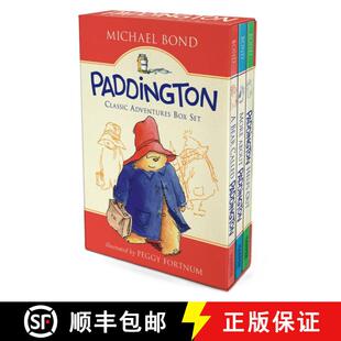 【3-4周达】Paddington Classic Adventures Box Set: A Bear Called Paddington, More About Paddington, Pa... [9780062422798]