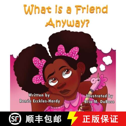 【3-4周达】精装 What Is A Friend Anyway? [9798985488814]