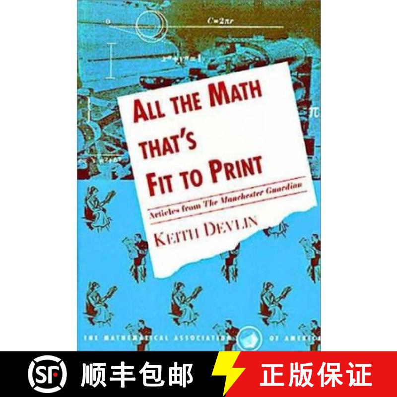 【3-4周达】All the Math that's Fit to Print: Articles from The Guardian - All the Math that's Fit to ... [9780883855157]
