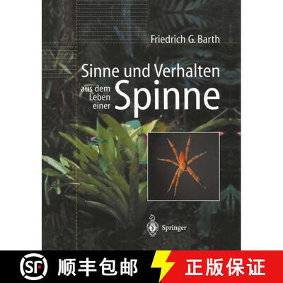 【3-4周达】精装 Sinne und Verhalten: aus dem Leben einer Spinne [9783540677161]